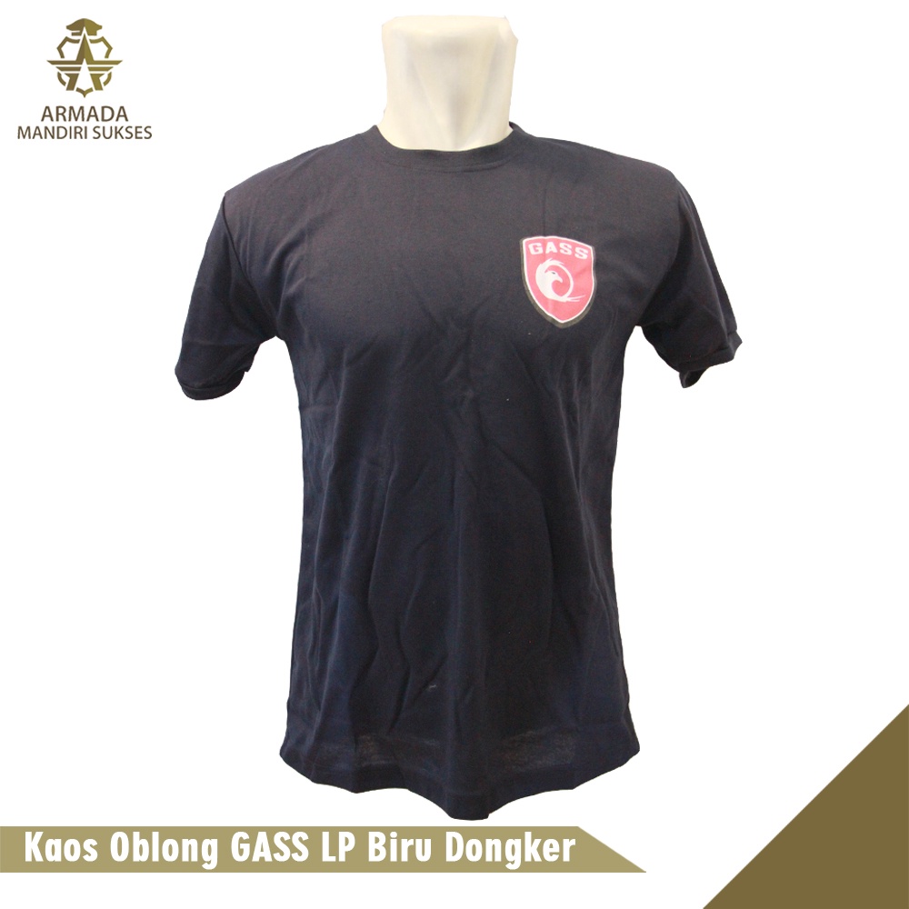 Kaos Security Logo Gass Biru Standar - Kaos Security Gass Logo