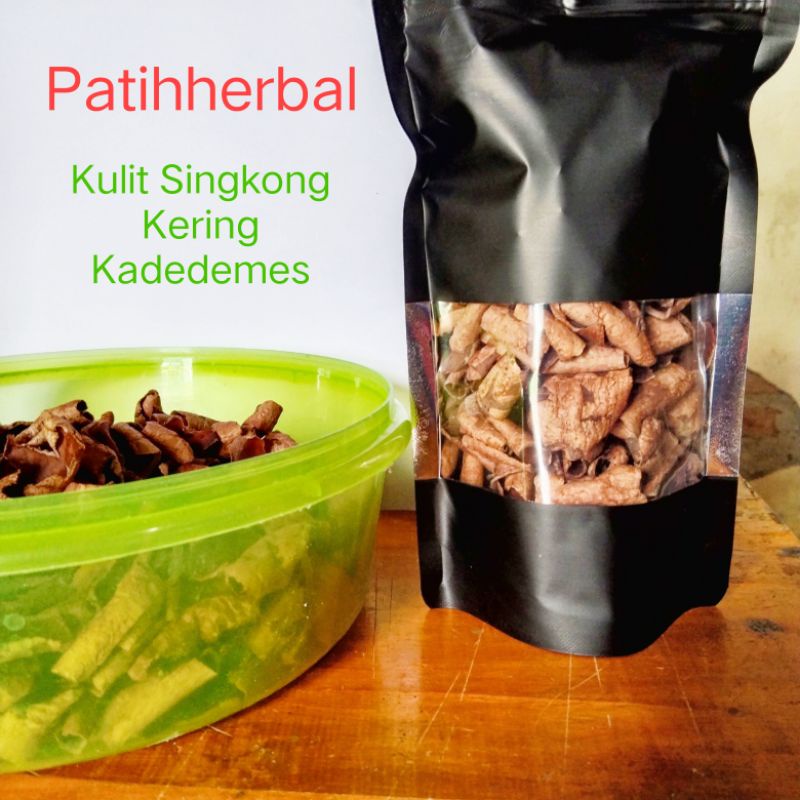 

Kulit Singkong Kering Kadedemes Kering Original per 100 gram