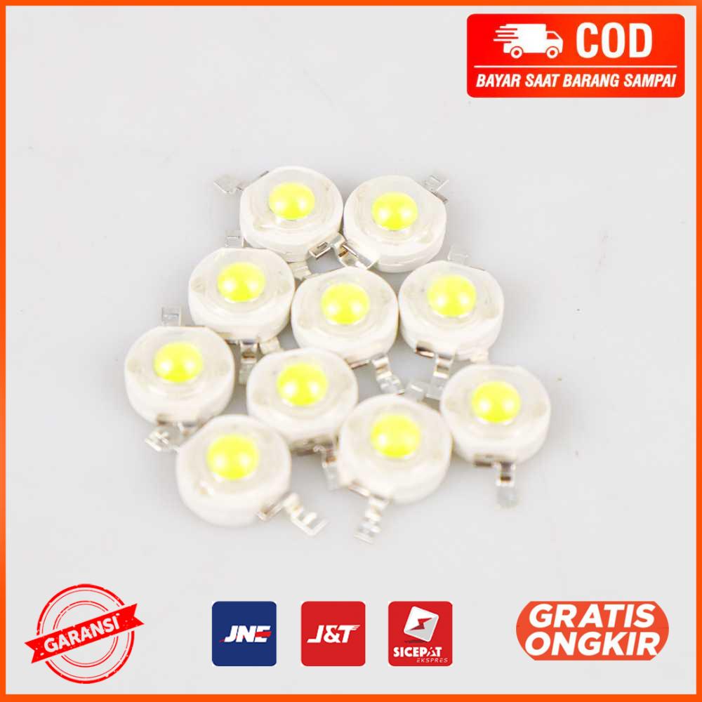 Chip Lampu COB LED 1W Cool White 6000K 10PCS A 23