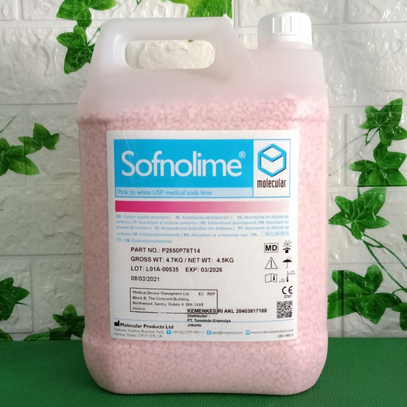 SOFNOLIME / SODALIME 5 liter/galon