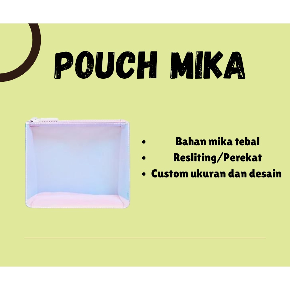 Pouch Mika,Pouch Bag,Tas Kecil,Souvenir Pouch