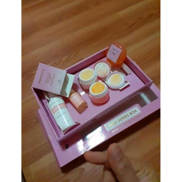 Moreskin pink paket glowing murah nasa/paket bebas flek hitam