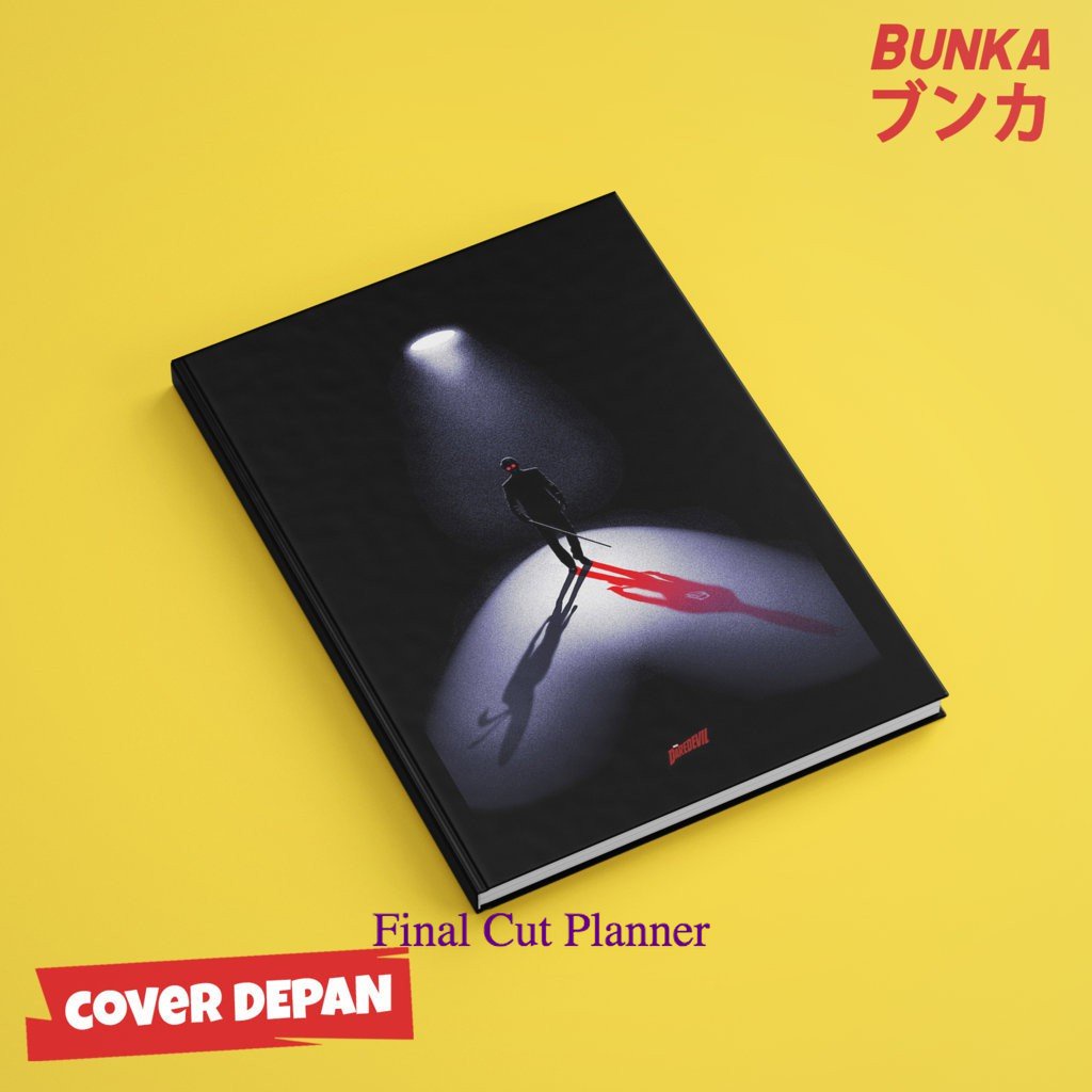 

Notebook Marvel Daredevil B Hardcover A5 Buku Tulis Catatan Note Agenda Planner Jurnal .