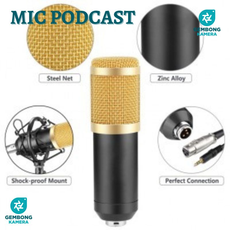 Mic Podcast BM800 (mic only)