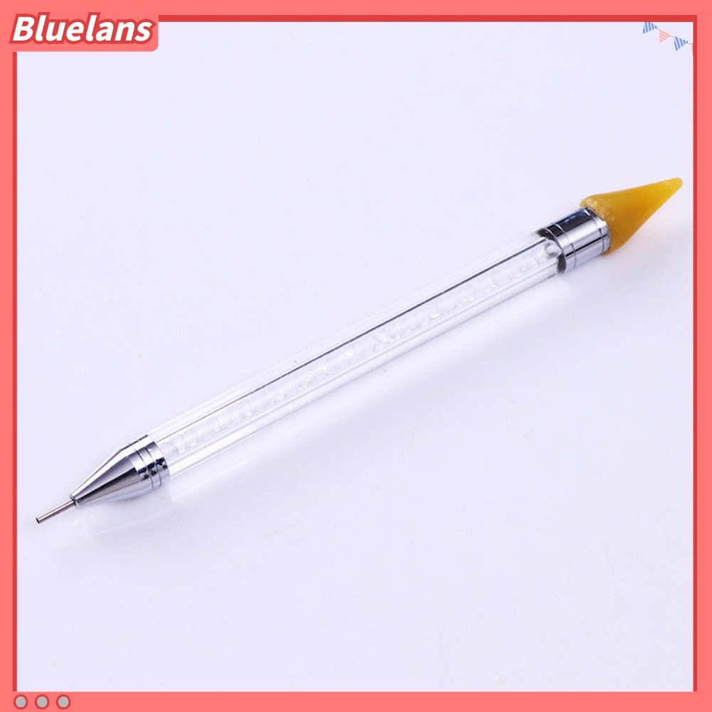 (In Stock) Kacamata Hitam Lensa Warna Warni ♡Pen Dotting Manik-Manik Kristal Berlian Imitasi Untuk Nail Art