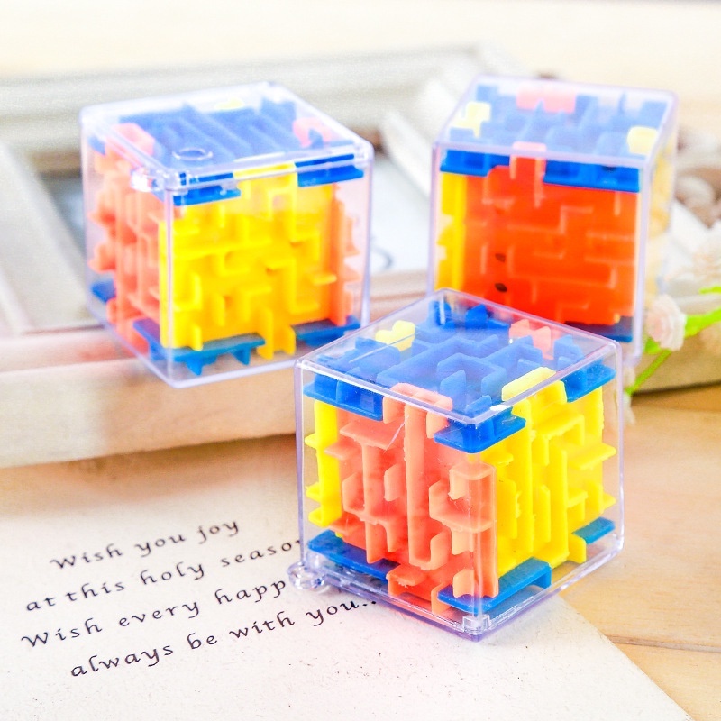 Mainan Kubus Rubik 3D Mini Untuk Edukasi Anak