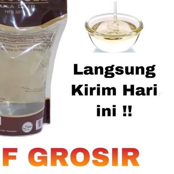 

Sirup Brown Sugar Gula aren Gula Putih cair Premium Kental 1kg