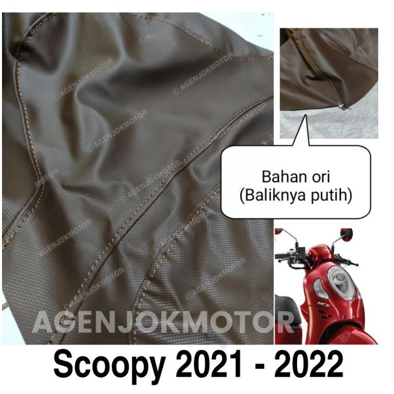 {KEL.18Oc22м} Sarung Jok Motor All New Scoopy 2018 - 2020 dan 2021 - 2022