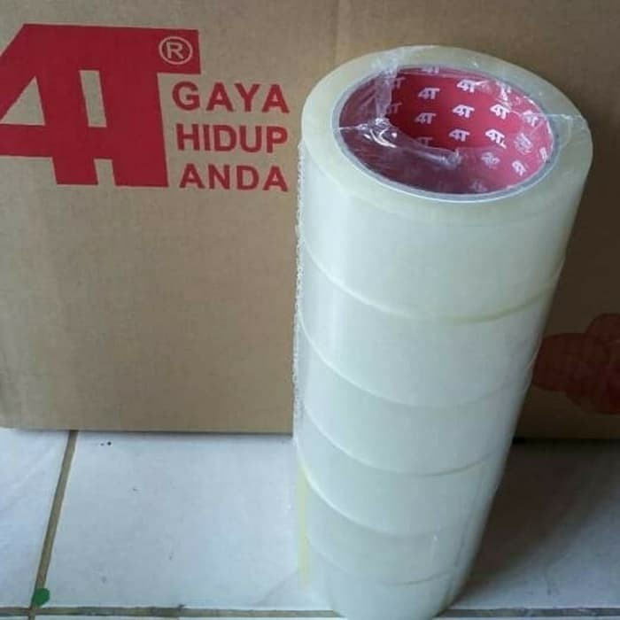 

Termurah Lakban bening 4T 1 Dus 72 Roll SSL
