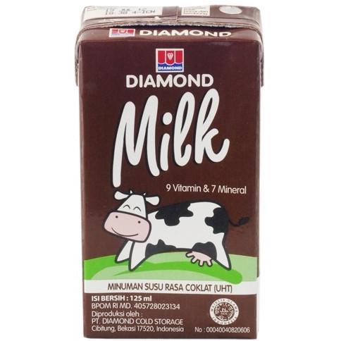 

KKV Susu Diamond Milk UHT Coklat | Stawberry 125ml