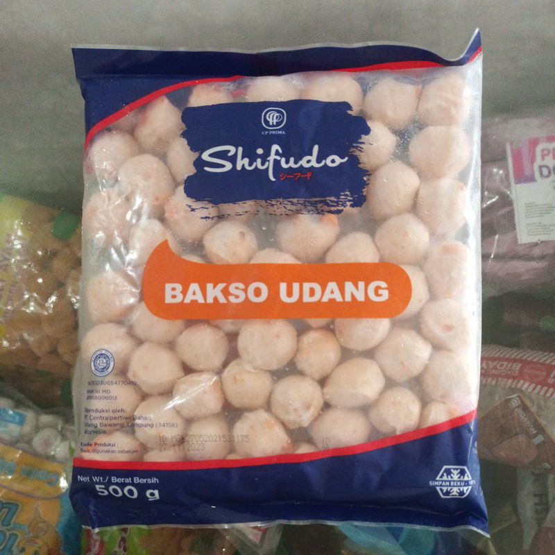 

Shifudo Bakso Udang 500gr