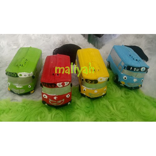 topper kue tart tayo satu set