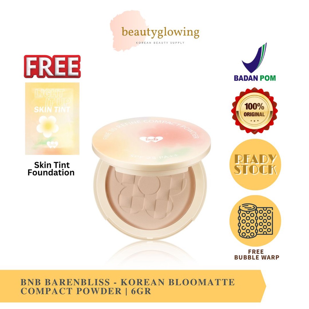 BNB barenbliss Korean Bloomatte Compact Powder