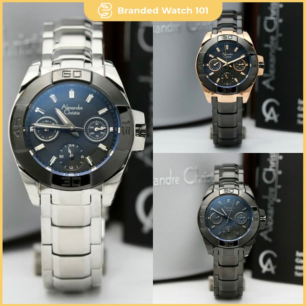 ORIGINAL Jam Tangan Wanita Alexandre Christie AC 6224 / AC6224 Garansi 1 Tahun