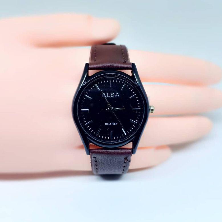 "BIT.18Oc22ᴹ" JAM TANGAN CEWEK TALI KULIT //JAM CEWEK KULIT