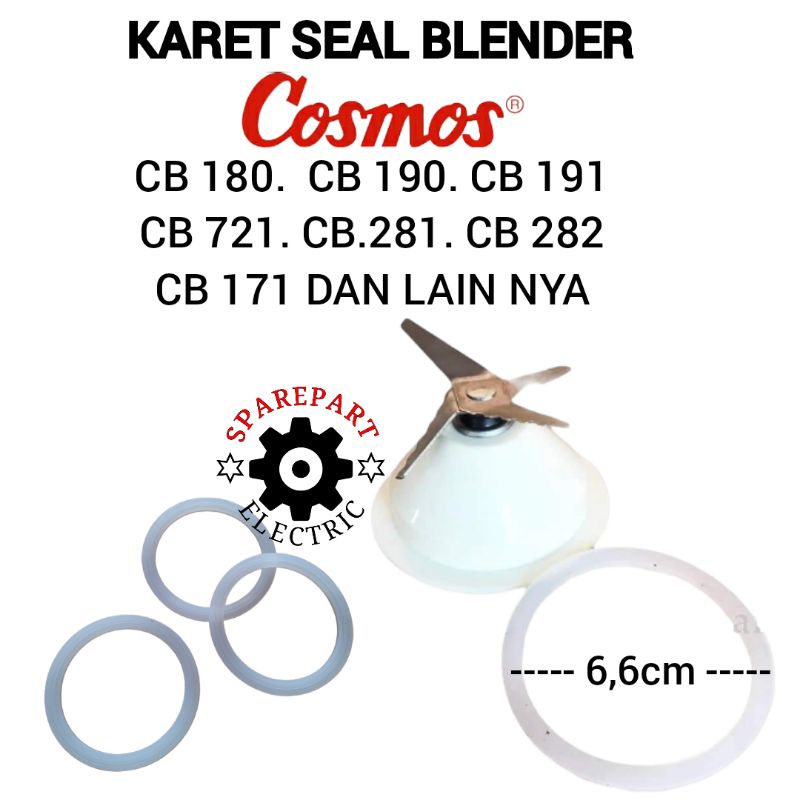 KARET SEAL ANTI BOCOR BLENDER COSMOS TRINITY CB 18 282 190 191 171 DLL