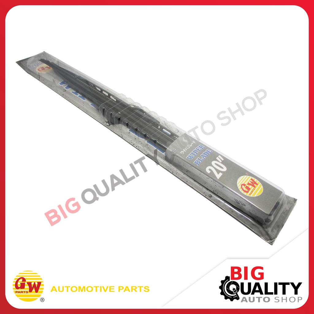 Karet kipas Kaca Wiper Blade Plat 2 Tingkat FR516 20 Inch Model Baut