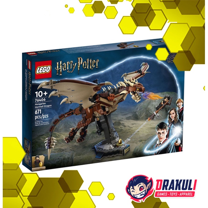 Drakuli Hobbies Toys LEGO Harry Potter Hungarian Horntail Dragon 76406