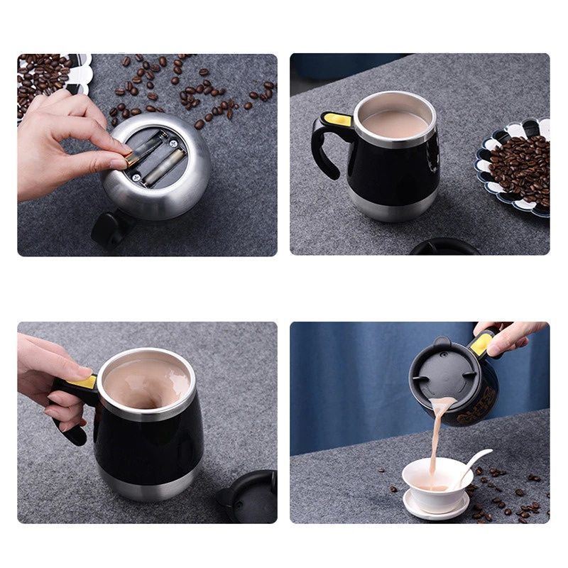 MH80GELAS ADUK OTOMATIS SELF STIRRING CUP 400ML/GELAS ADUK AUTOMATIC MAGNETIS STIRRING CUP 400ML/CANGKIR GELAS ADUK SERBAGUNA DAN OTOMATIS 400ML BATER