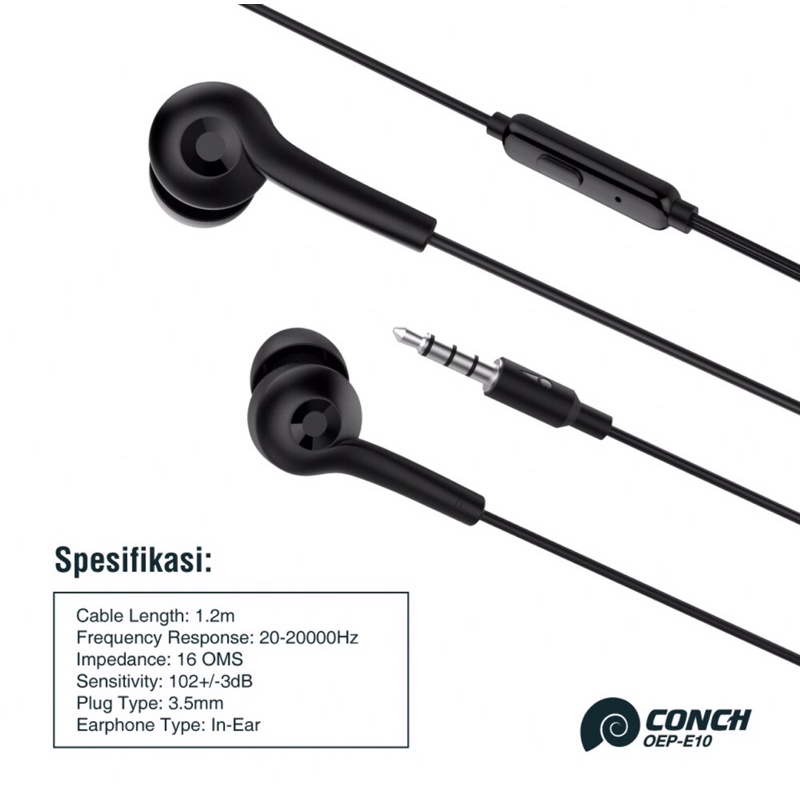 Earphone Oraimo OEP-E23 Vortex ExtraBass Control