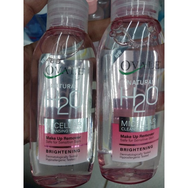 OVALE NATURAL H20 MICELLAR CLEANSING WATER 100ML