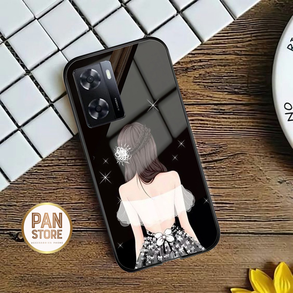 [SK08] Softcase Kaca Glossy New For A57 2022 - casing oppo a 16 - softcase oppo a53 - casing oppo a 