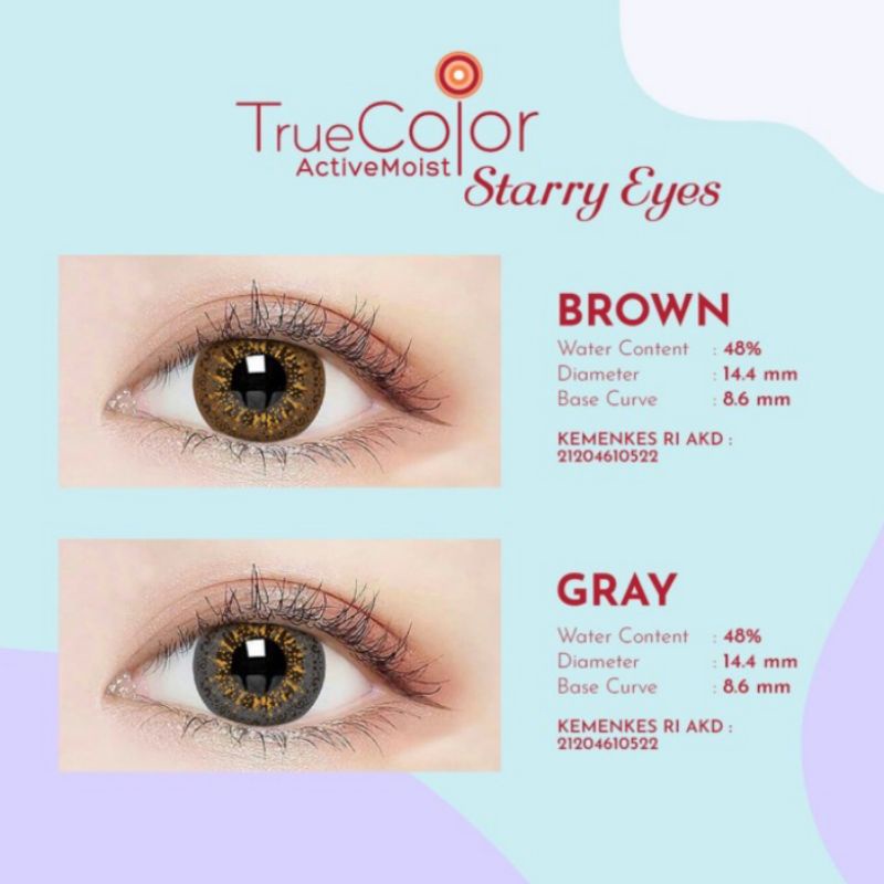 Starry Eyes Softlens Warna