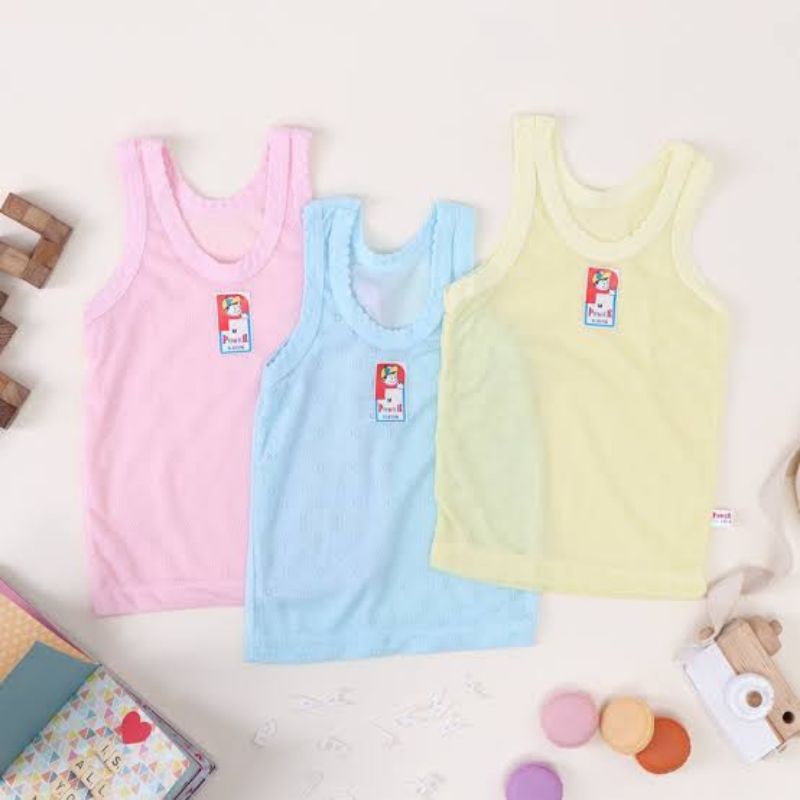 Singlet Power Kids / Singlet Anak / Kaos Tangan Buntung