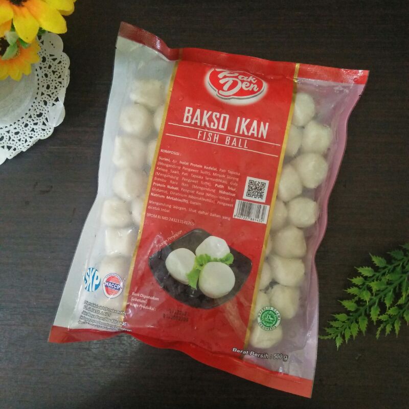 

[Pak Den] Bakso Ikan / Fish Ball 500 Gr