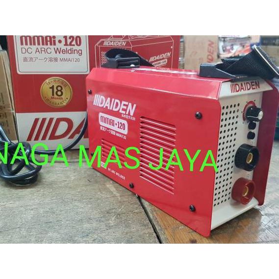 Murmer--MESIN LAS DAIDEN MMAi 120 TRAVO LAS INVERTER DAIDEN MMAI 120 MESIN LAS 120A 900 WATT DAIDEN