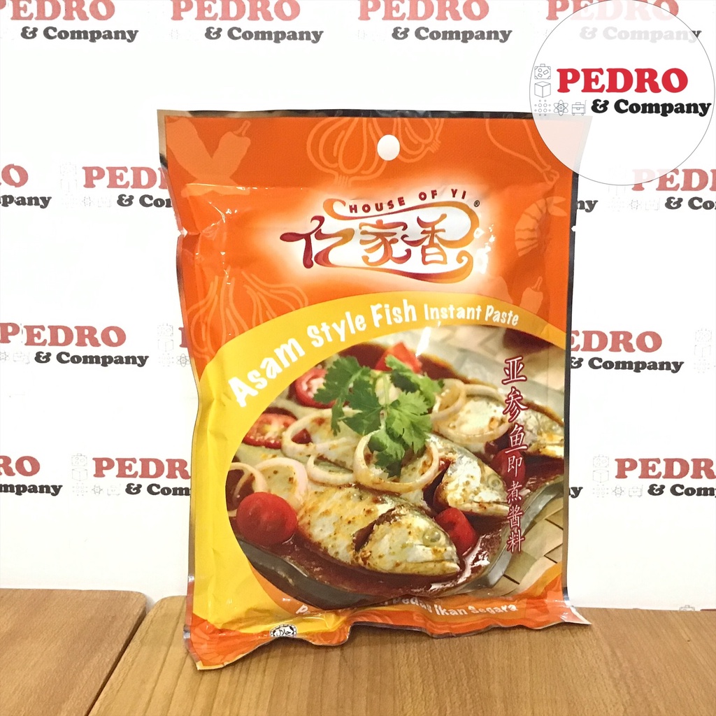 

House of yi asam style fish instant paste 180 gram - saus ikan instant