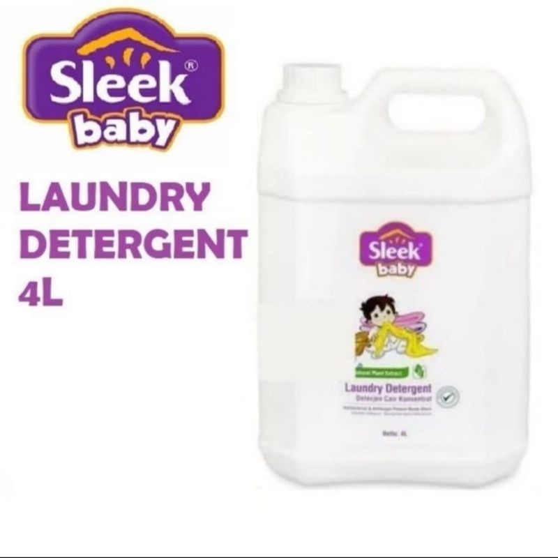 Sleek Laundry Liquid / Detergent 4 liter