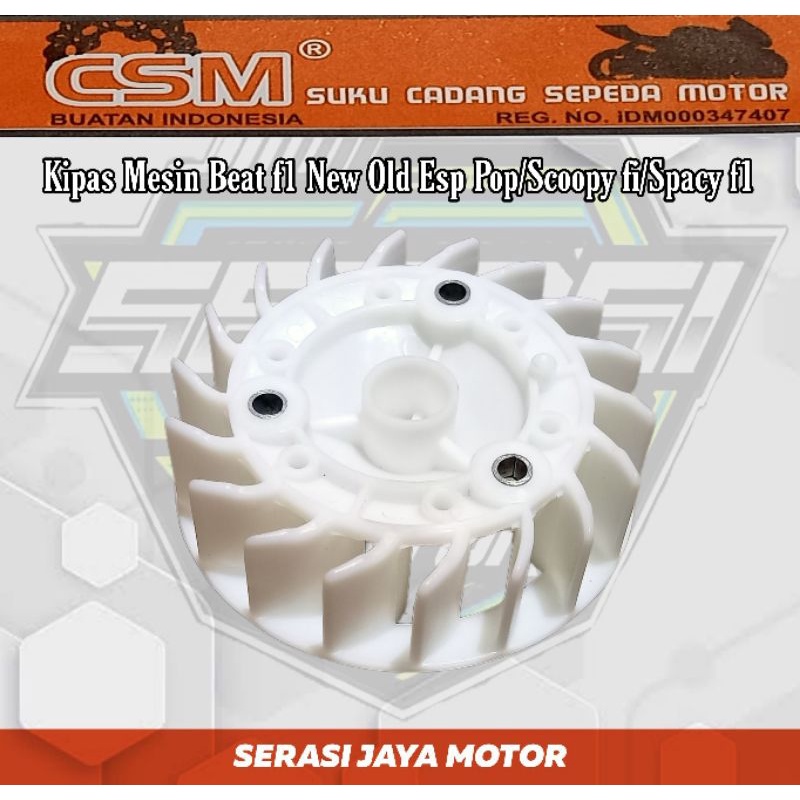 KIPAS MESIN MAGNET BEAT F1 NEW/BEAT F1 OLD ESP POP/SCOOPY F1/SPACY F1