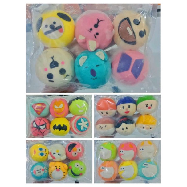 

Bakpao Karakter jumbo Isi 6