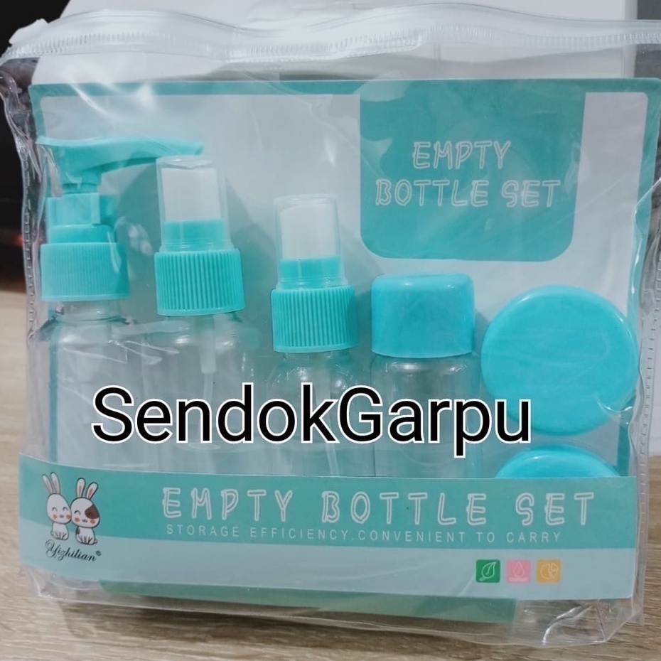 Bottle Empty Set / Botol TRAVELING Set isi 6pcs