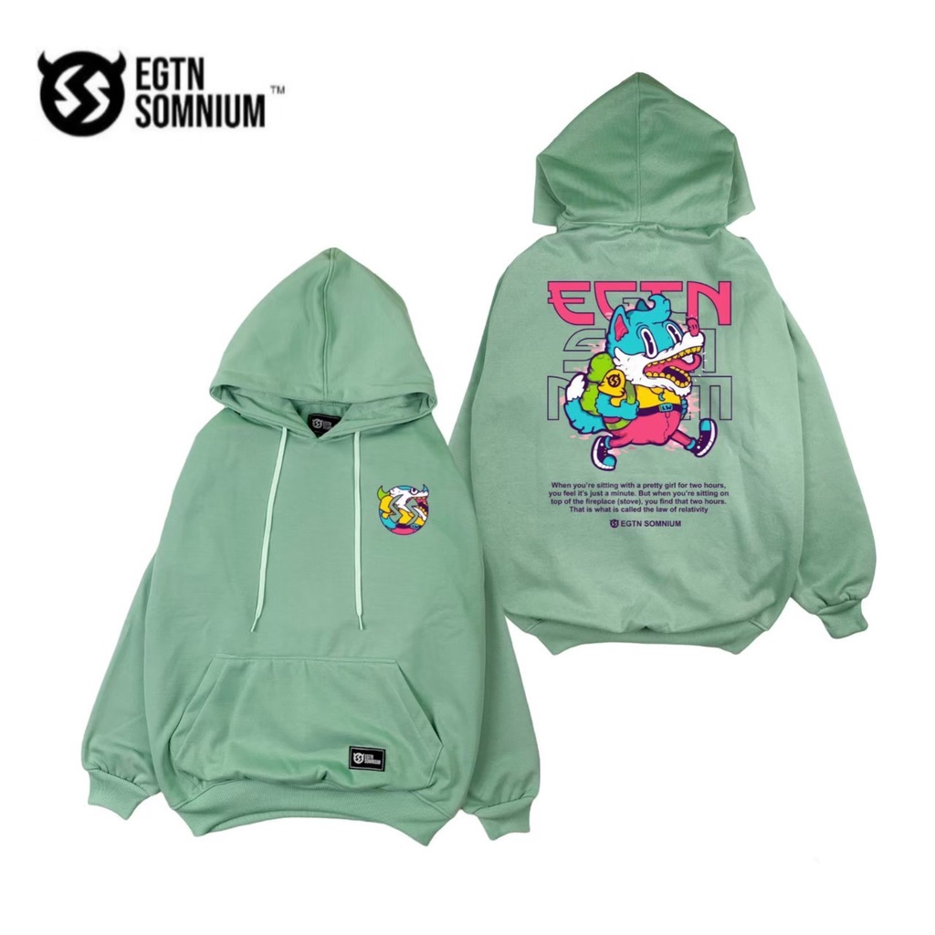 ZEUZ Jaket Sweater Hoodie EIGHTYNINE SNM CROCODILE TRENDY ( Sablon ) M – XL Pria Wanita Premium