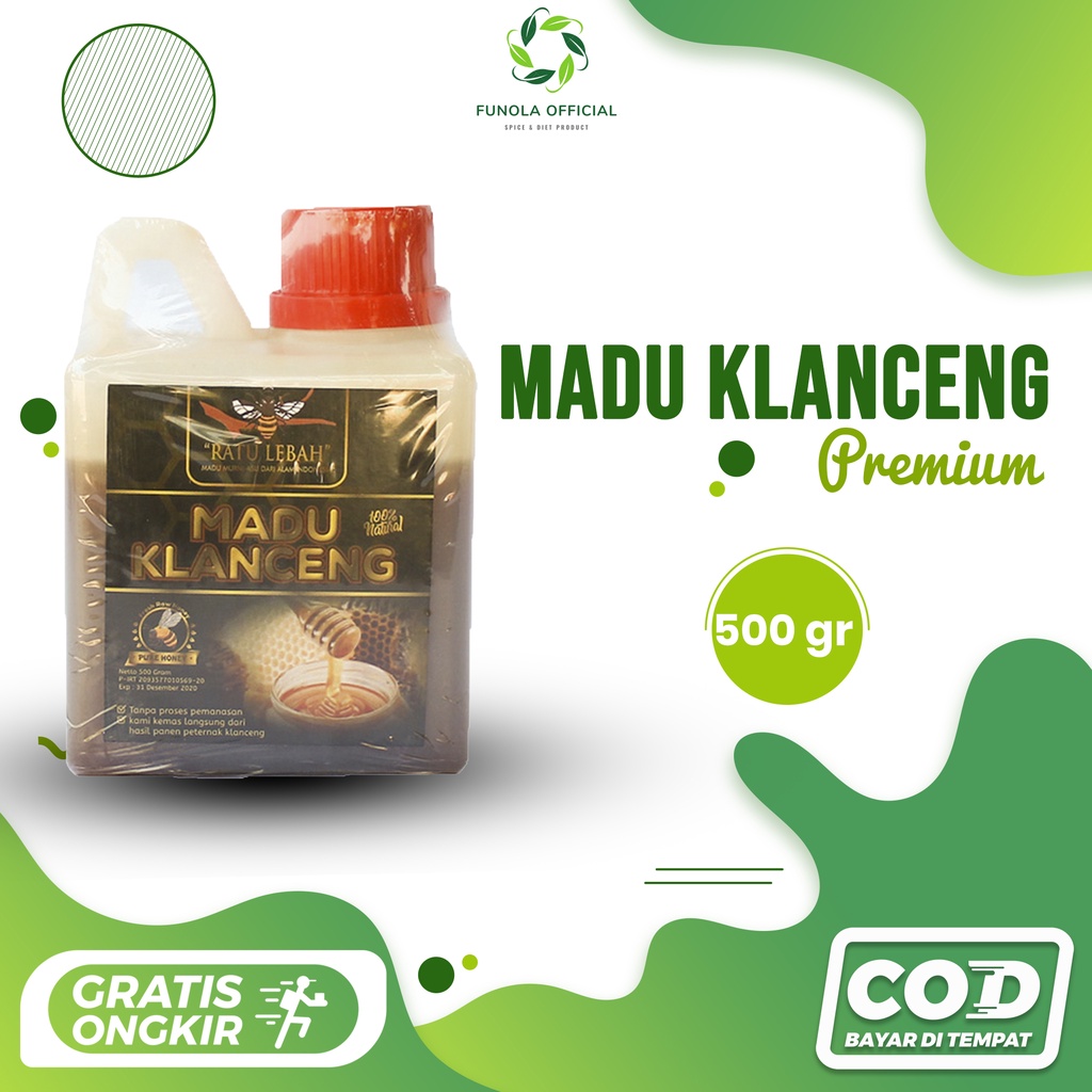 

MADU 0,5 KG MURNI 100% ASLI LEBAH KLANCENG LANCENG ORIGINAL TRIGONA NATURAL HONEY ORI ALAMI PRIA WANITA MULTIFLORA 100 TERNAK MAAG ASAM LAMBUNG MAG URAT KOLESTEROL DIET HIBERTENSI DARAH TINGGI HUTAN PROPOLIS ODENG BADUY PAHIT TJ SASET HITAM PAHIT SHIFA