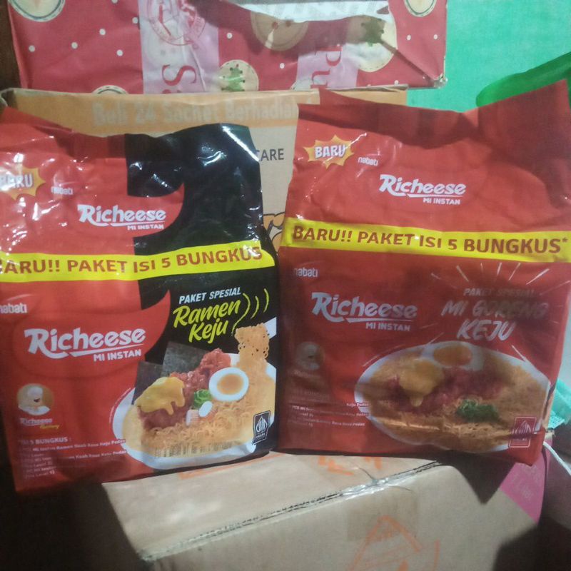 

mie richeese paket isi 5 bungkus (random)