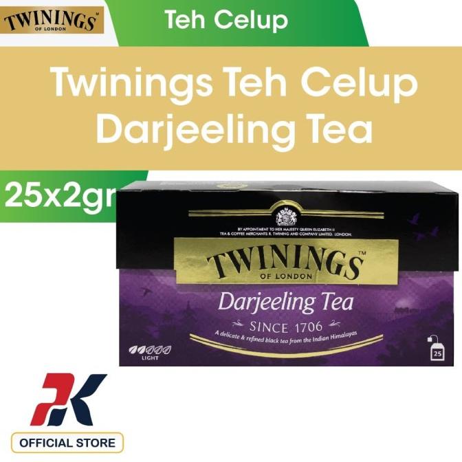 

[COD] Twinings Teh Celup Darjeeling tea 25x2gr [COD]