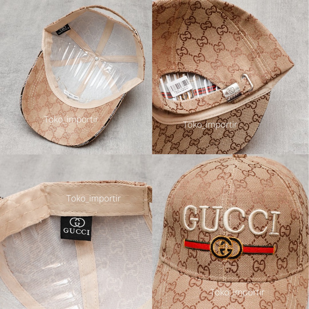 topi Gucci star motif topi pria gucci