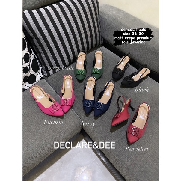 DECLARE&amp;DEE SEPATU KONDANGAN WANITA DENADA PREMIUM