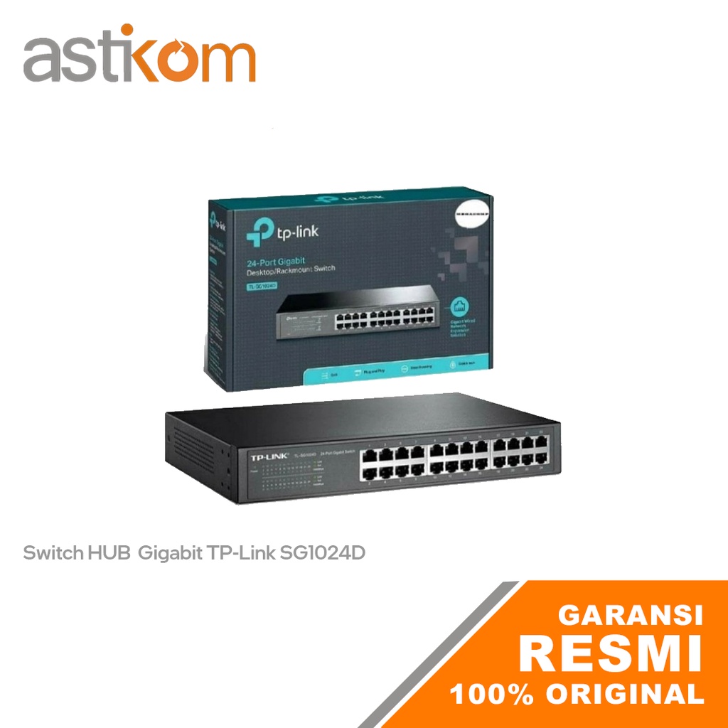 TP-Link Switch HUB 24-Port Gigabit - TL-SG1024D
