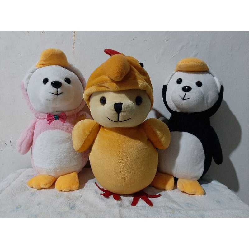 Boneka Teddy Kostum Hoodie, Teddy Custom, Tedy Tedi