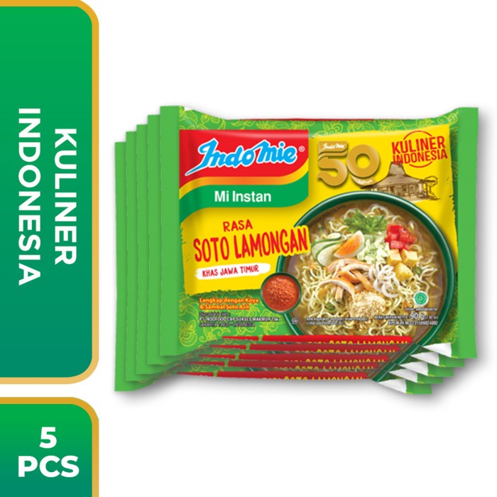 

NEW 5 Pcs - Indomie Soto Lamongan