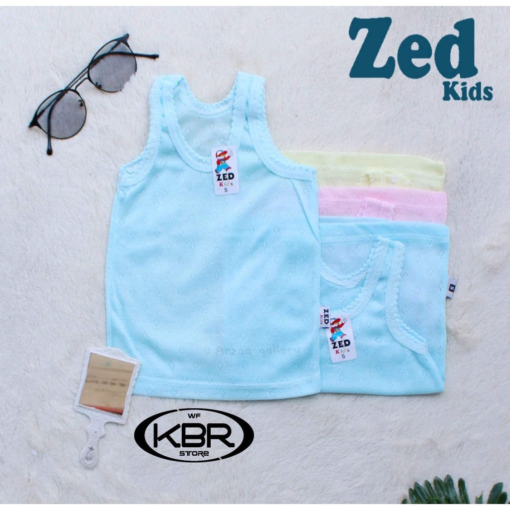 1 pcs 3 pcs 6 pcs - SINGLET ZED KIDS WARNA| singlet Kaos dalam anak zed kids ukuran 3L-7L Singlet anak | Kaos Dalam Anak | Singlet / singlet anak-anak / wf store