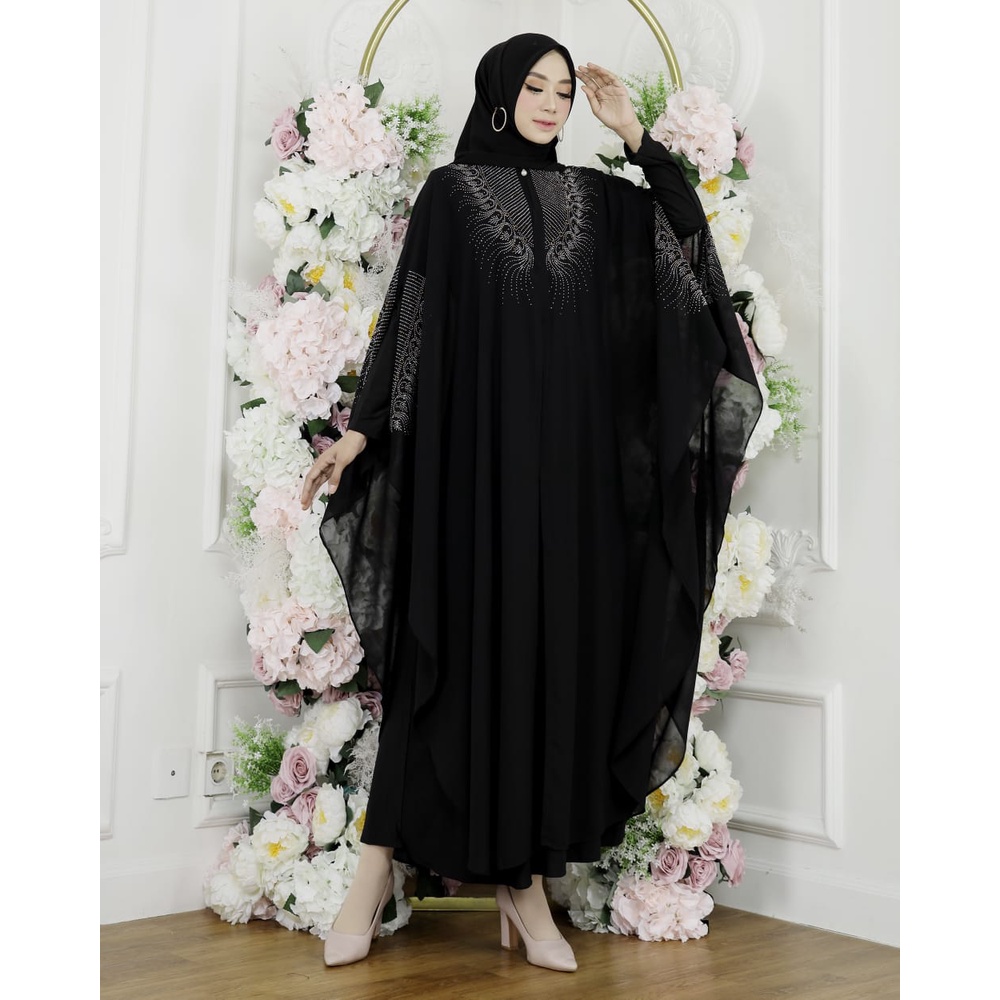 unna_store.2019 / Abaya Kaftan Turkey Terbaru Original Premium Quality Fashion Mewah Hitam Wanita De
