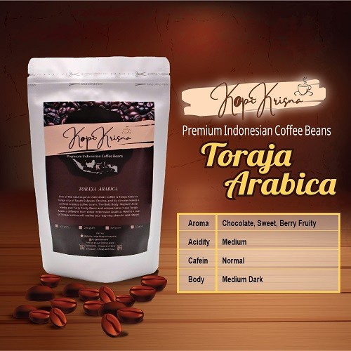 

Kopikrisna Toraja Arabica Premium 250 gr - Kopi Bubuk