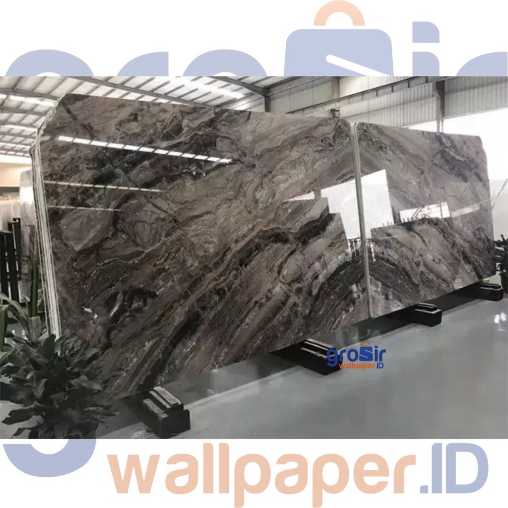 (REAL PICT/FOTO ASLI) Marmer PVC Dinding High Quality Premium / Marmer Kamar Mandi / Marmer Dapur Termurah Ukuran 2.44 M x 1.22 M Tebal 5 MM