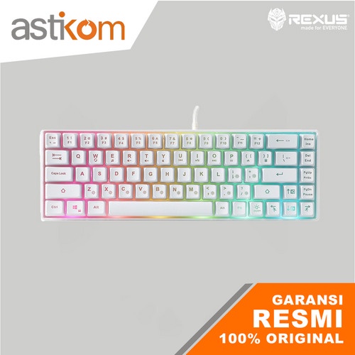 Gaming Keyboard Mini Rexus Battlefire K68M Membrane 65%