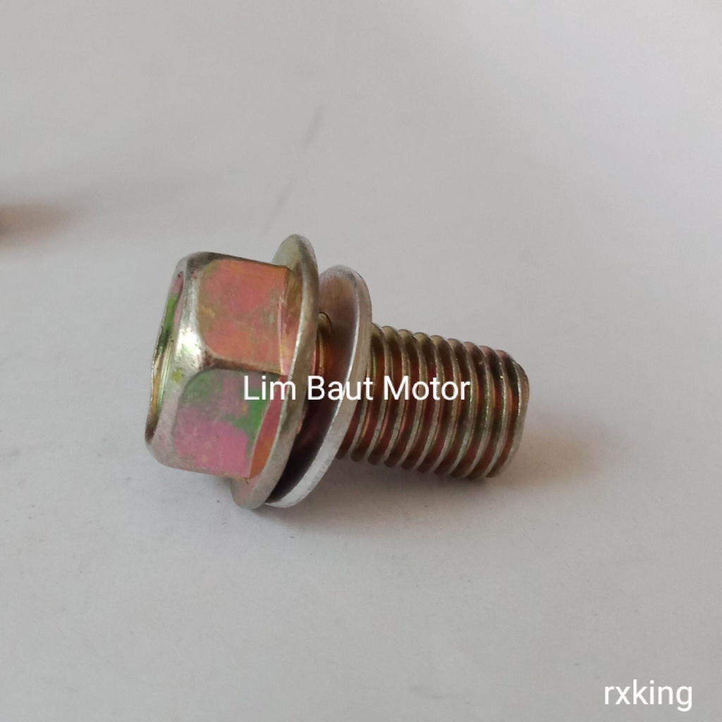 Lim Baut Motor baut tutup oli rxk baut tutup oli bawah yamaha rxking ( 1 biji + ring )